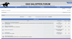 Desktop Screenshot of galopper-forum.de