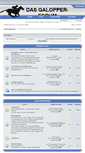 Mobile Screenshot of galopper-forum.de